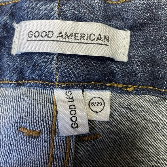 Good American Good Legs Ultimate Skinny Sculpting Blue Jeans Size 8/29 Stretch - Picture 4 of 8